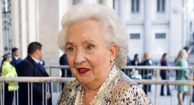 Pilar de Borbón defiende dejar la tumba de Franco en el Valle de los Caídos Pilar de Borbón defiende dejar la tumba de Franco en el Valle de los Caídos