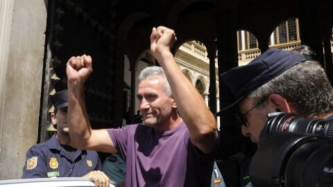 El dirigente del Sindicato Andaluz de Trabajadores (SAT) Diego Ca&ntilde;amero