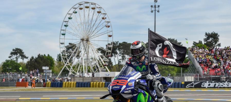 Jorge Lorenzo lograla victoria en el GP de Francia Jorge Lorenzo lograla victoria en el GP de Francia
