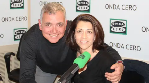 Alicia Borrachero y Juan Ramón Lucas La actriz Alicia Borrachero durante una entrevista con Juan Ramón Lucas en Más de uno