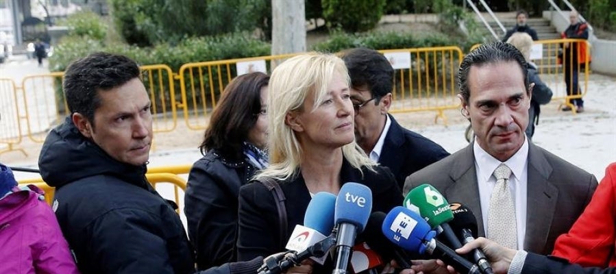 Ana Duato a las puertas de la Audiencia Nacional Ana Duato a las puertas de la Audiencia Nacional