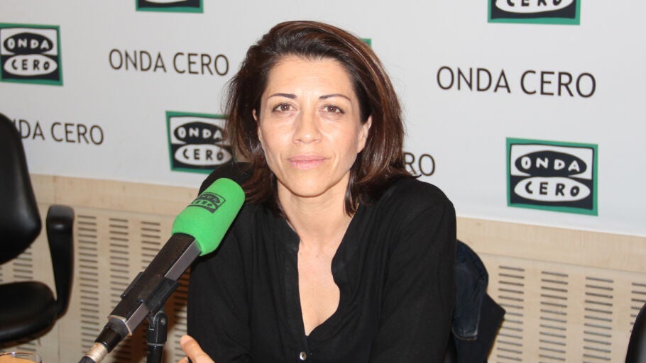 La actriz Alicia Borrachero durante una entrevista en Onda Cero