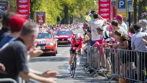 Greipel a su llegada a meta Greipel a su llegada a meta