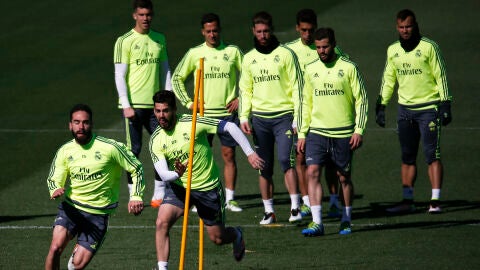 Entrenamiento del Real Madrid