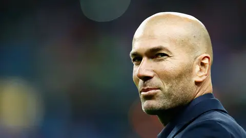 Zinedine Zidane, entrenador del Atlético de Madrid Zinedine Zidane, entrenador del Atlético de Madrid