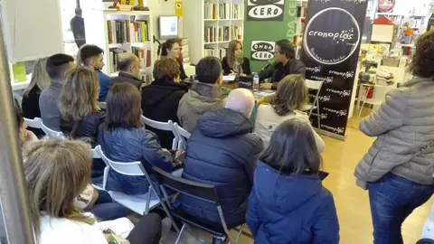 Javier Irondo - Escritor Sección librería Cronopios