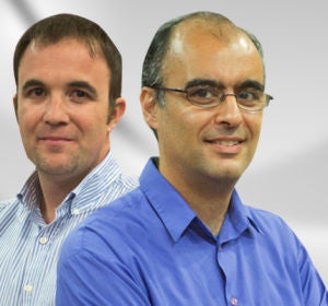 Víctor Franch y Omid Sokout Víctor Franch y Omid Sokout