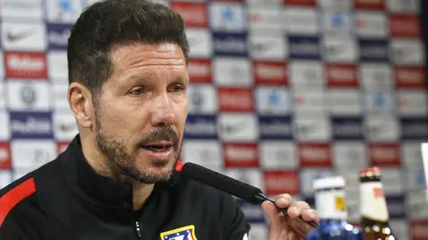 Diego Simeone, en rueda de prensa Diego Simeone, en rueda de prensa