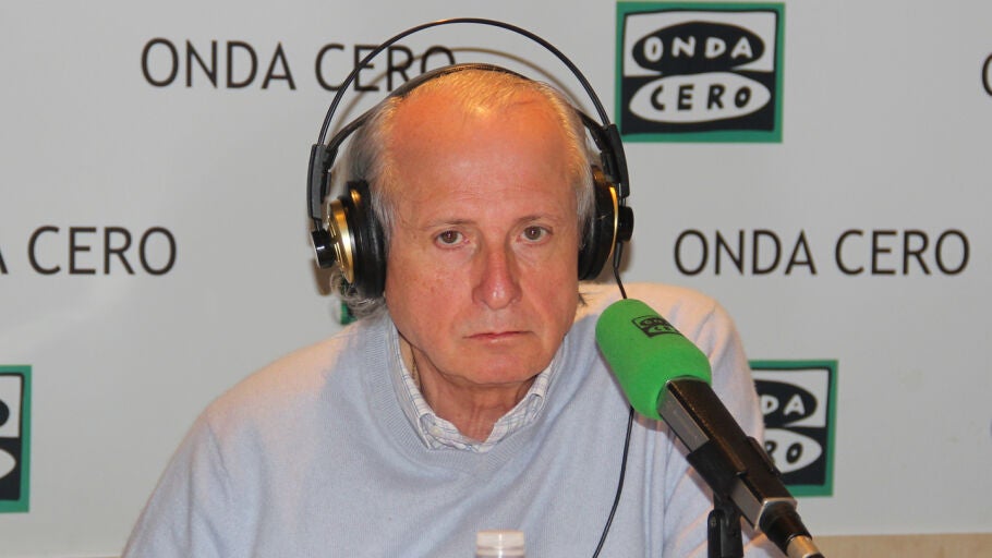 El periodista Paco Figueroa durante una entrevista en Onda Cero