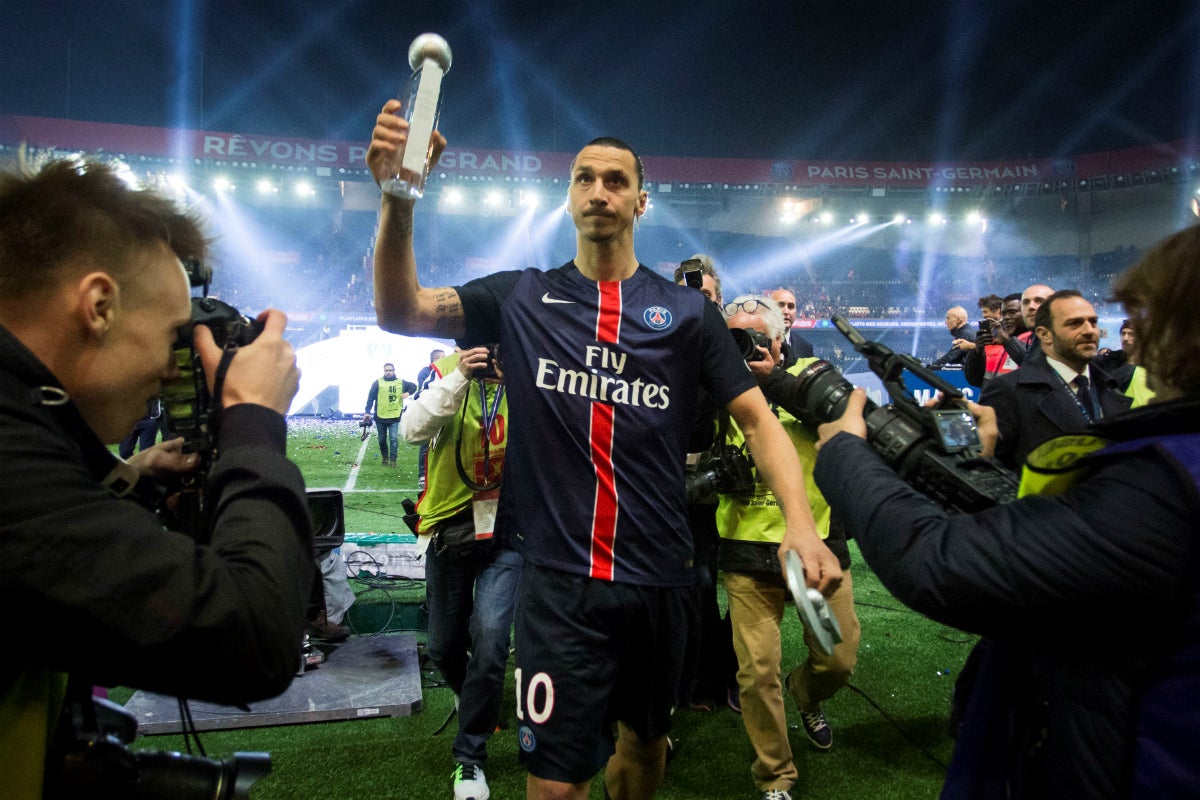 Ibrahimovic se despide de la Ligue 1 con 38 goles y batiendo el registro de Bianchi Ibrahimovic se despide de la Ligue 1 con 38 goles y batiendo el registro de Bianchi