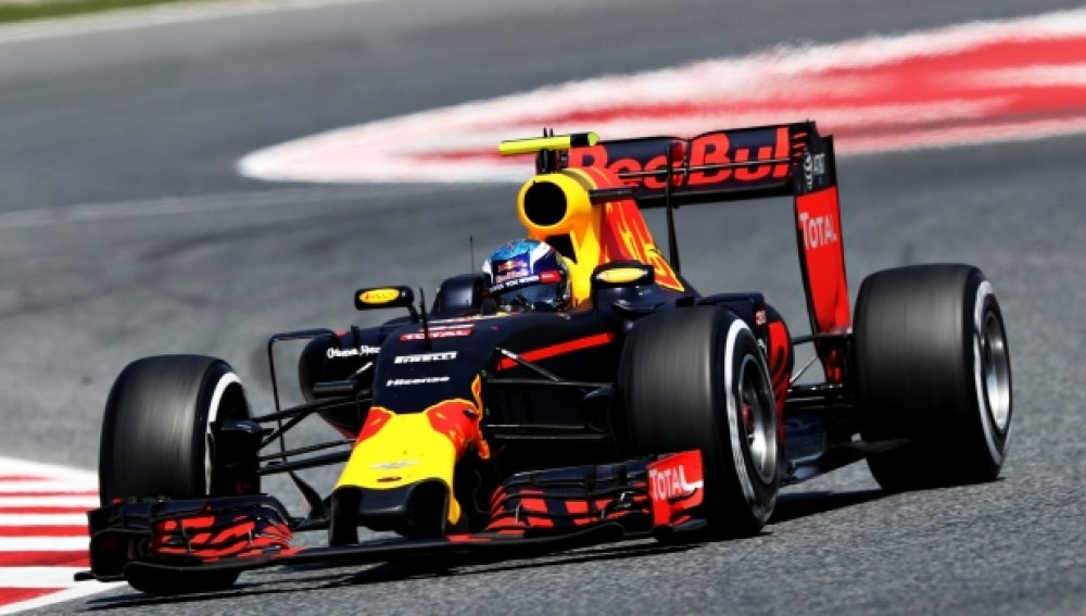 Verstappen, durante el GP de España
