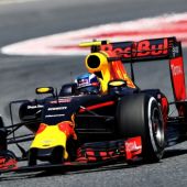Verstappen, durante el GP de España