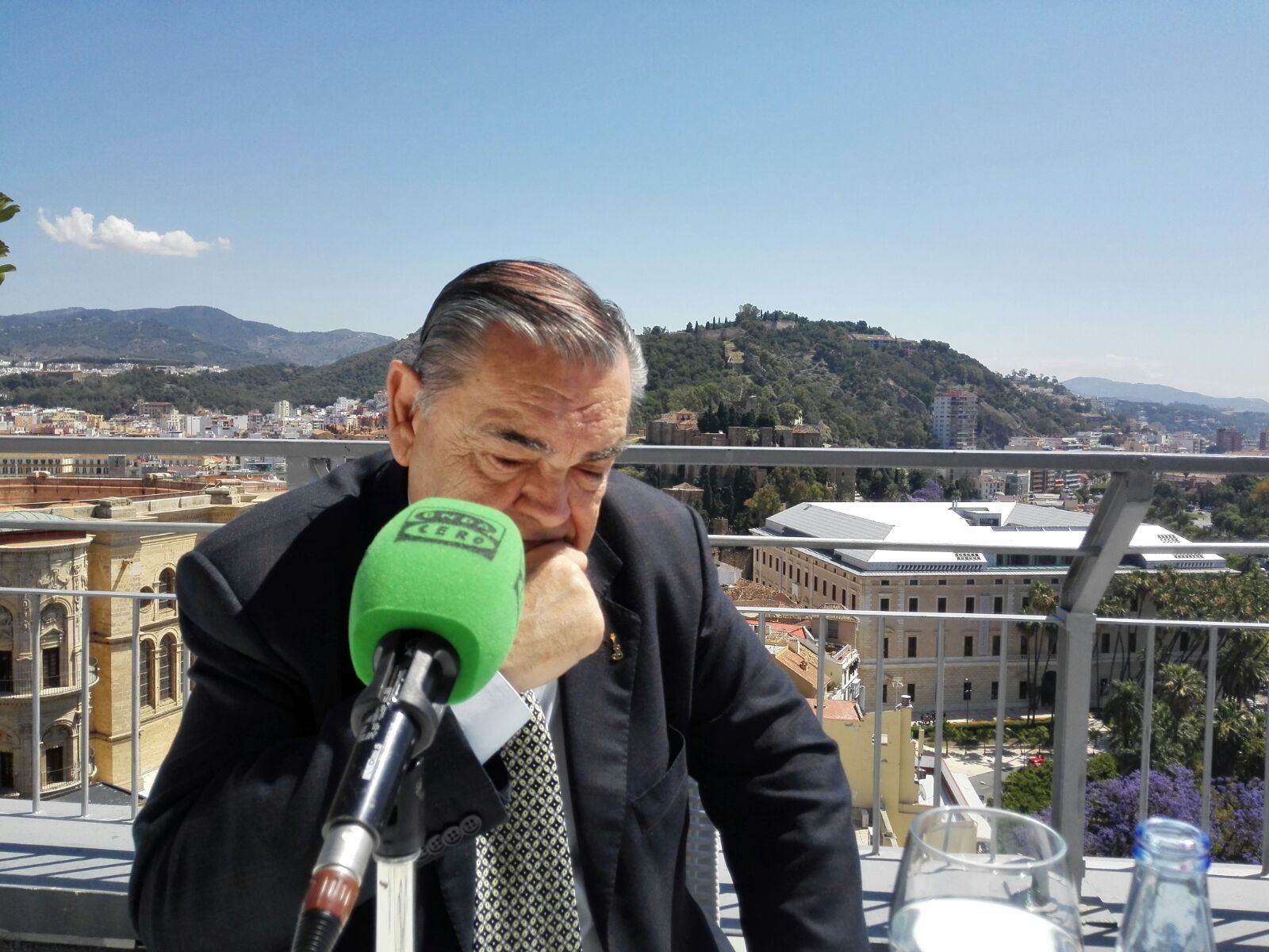 Gonzalo Rojo en Málaga en la Onda segunda edición Gonzalo Rojo en Málaga en la Onda segunda edición