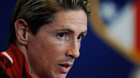 Fernando Torres, delantero del Atl&eacute;tico de Madrid