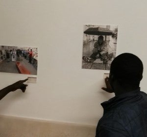 Migrantes en la exposición Migrantes en la exposición