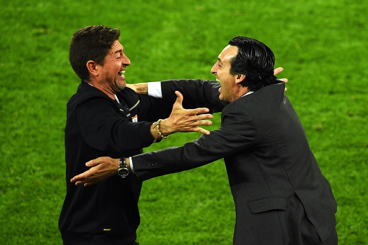 Unai Emery: "Les he dicho en el descanso que si hemos venido hasta aquí era para algo y no para nada" Unai Emery: "Les he dicho en el descanso que si hemos venido hasta aquí era para algo y no para nada"