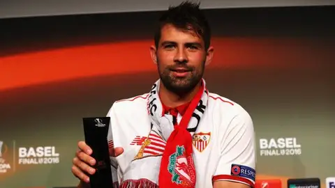 Coke, mejor jugador de la final de la Europa League Coke, mejor jugador de la final de la Europa League