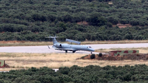 Avi&oacute;n de las fuerzas a&eacute;reas egipcias