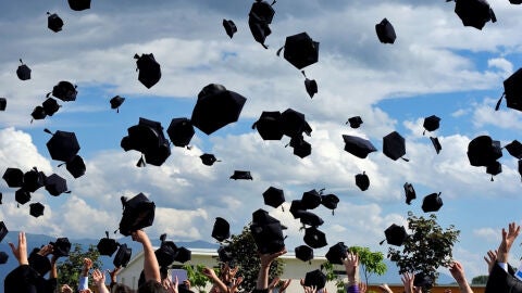 Imagen de archivo de un acto de graduaci&oacute;n