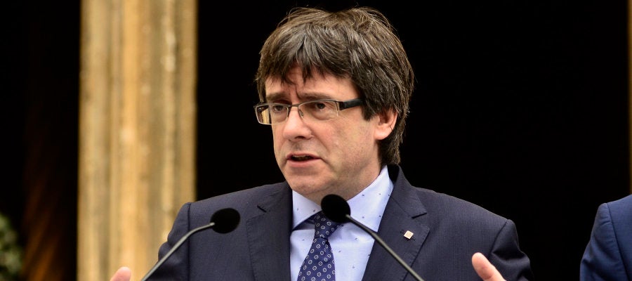 El presidente de la Generalitat de Catalunya, Carles Puigdemont El presidente de la Generalitat de Catalunya, Carles Puigdemont