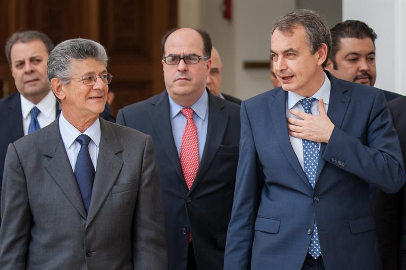 Zapatero señala que hay "voluntad de diálogo" entre Gobierno y oposición en Venezuela Zapatero señala que hay "voluntad de diálogo" entre Gobierno y oposición en Venezuela