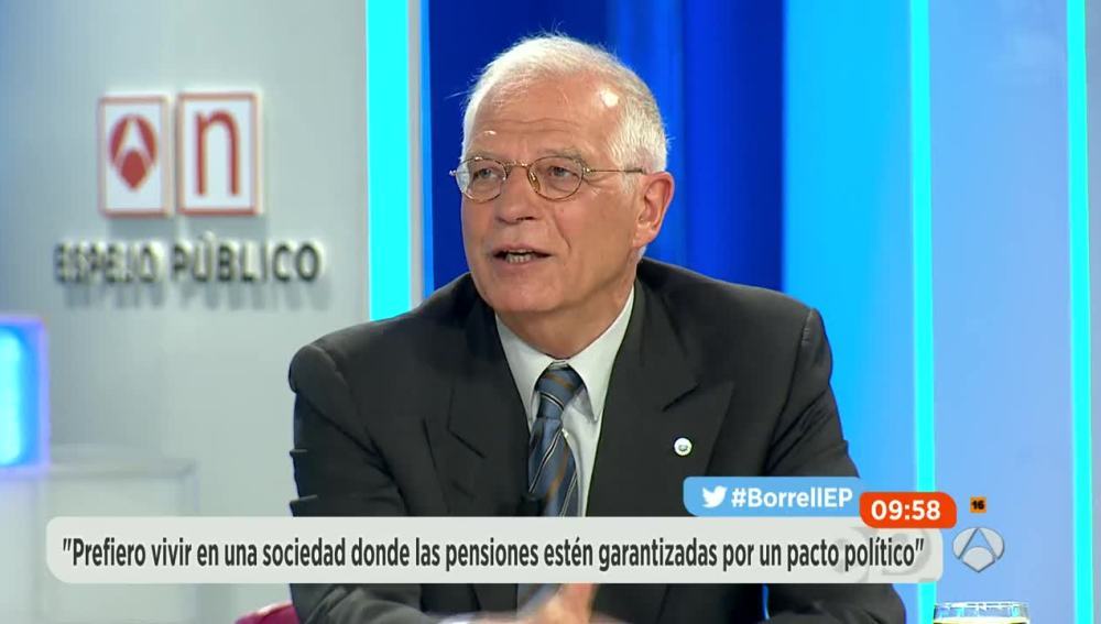 El exministro socialista, Josep Borrell