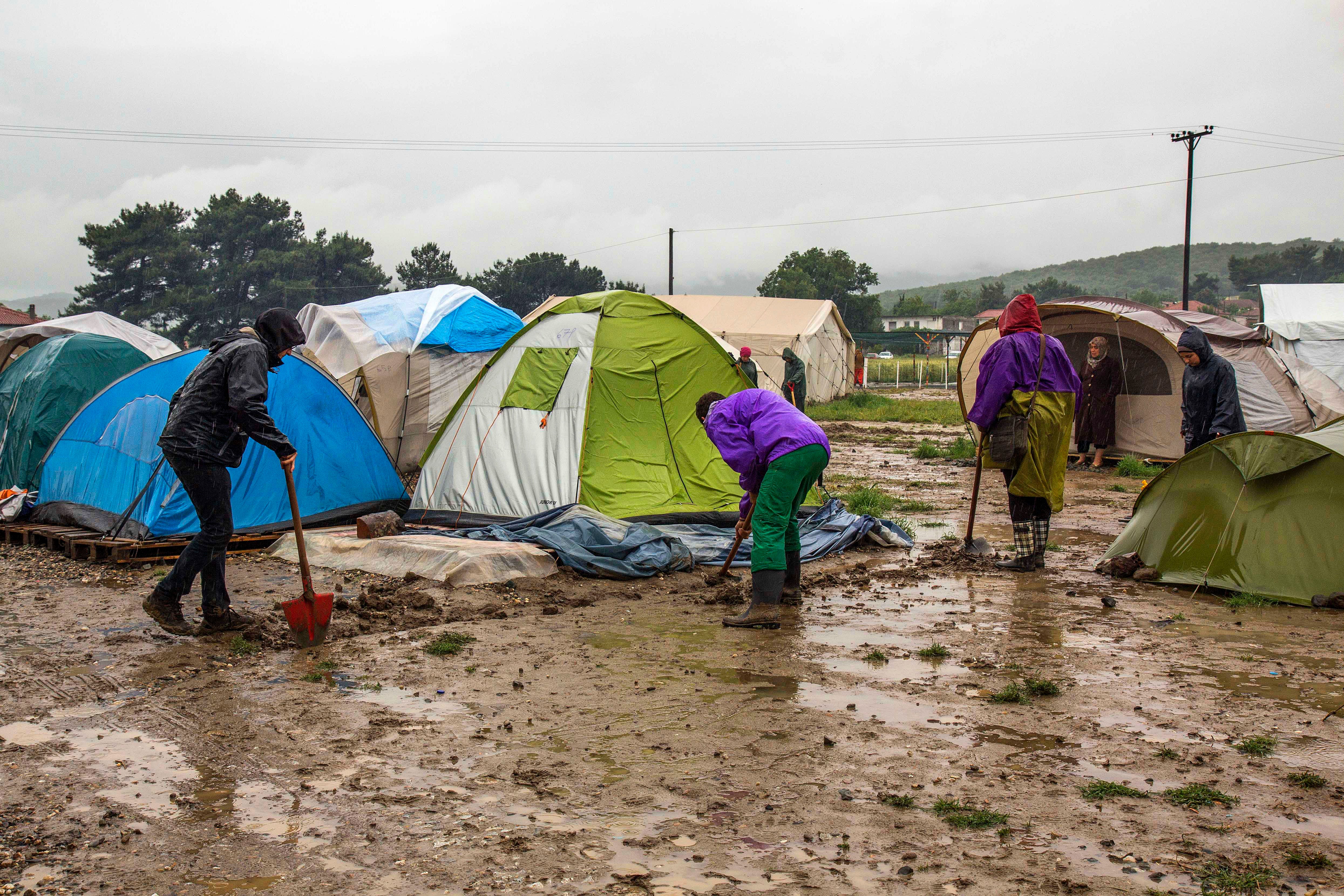 Grecia se prepara para desalojar el campo de refugiados de Idomeni Grecia se prepara para desalojar el campo de refugiados de Idomeni