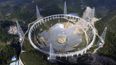 El telescopio FAST en China