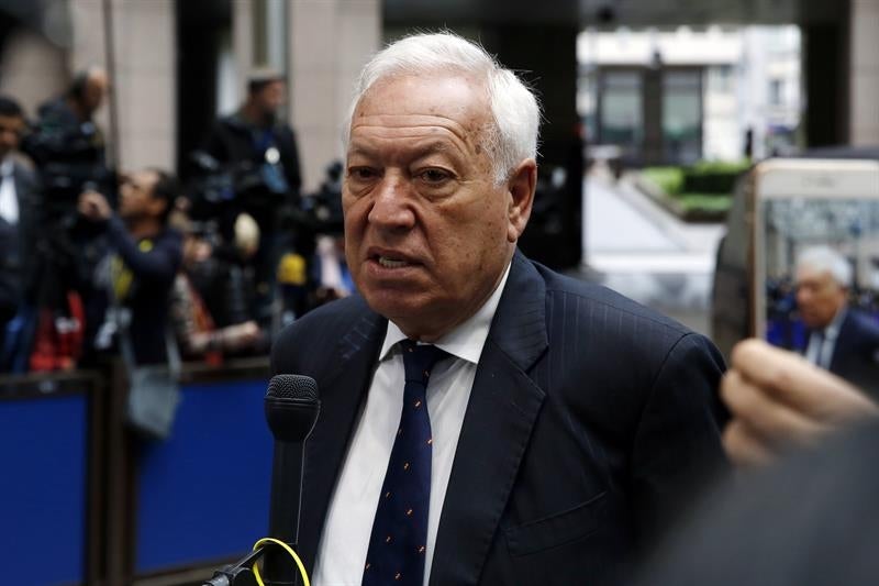 Margallo dice que "todo apunta" a que Salud Hernández Mora ha sido secuestrada por el ELN Margallo dice que "todo apunta" a que Salud Hernández Mora ha sido secuestrada por el ELN