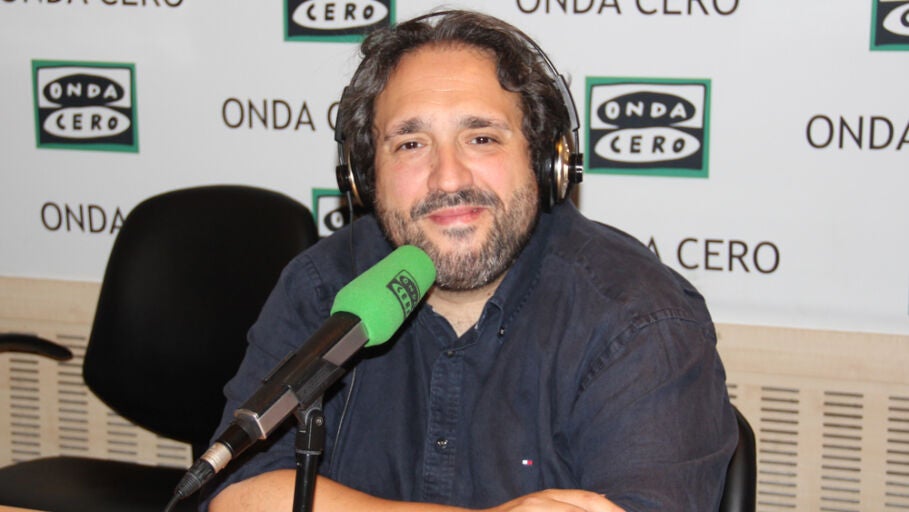 El tenor Jos&eacute; Manuel Zapata durante una entrevista en Onda Cero
