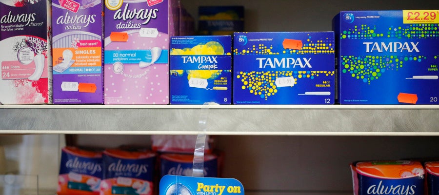 Cajas de tampones y compresas Cajas de tampones y compresas