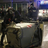 Nueva noche de disturbios en Gràcia 