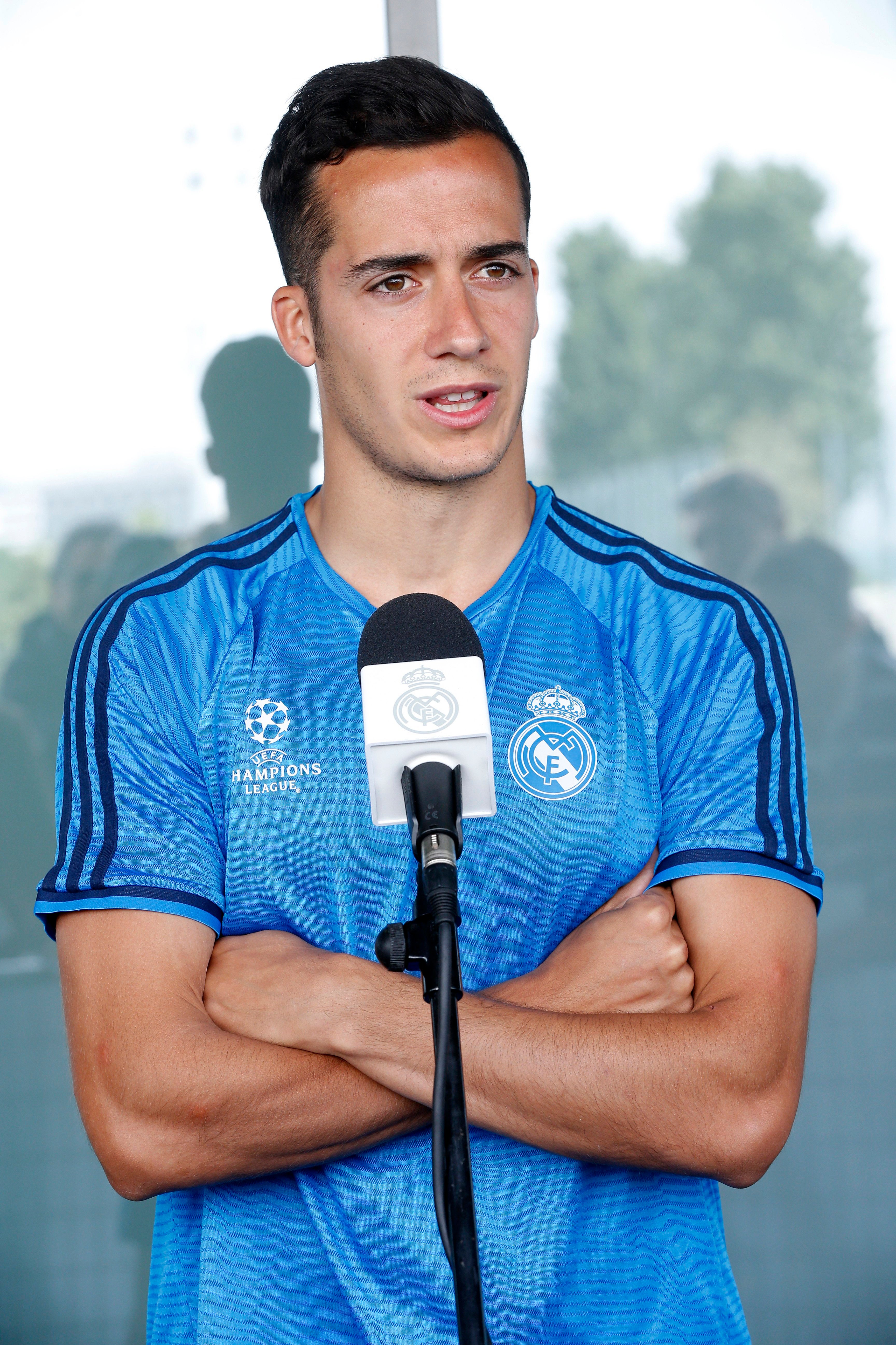 Lucas Vázquez: "No es importante ser favoritos" Lucas Vázquez: "No es importante ser favoritos"