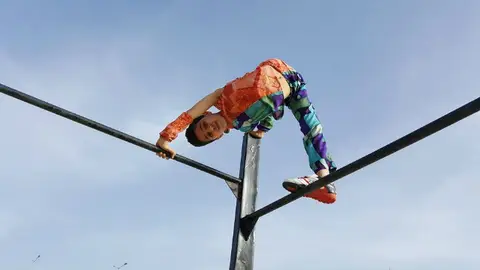 El Spiderman de Gaza. El Spiderman de Gaza.