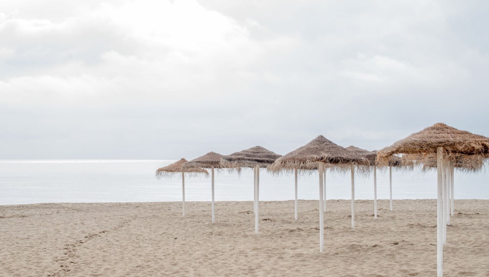 Una playa española