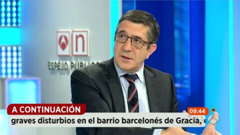 El presidente del Congreso, Patxi L&oacute;pez