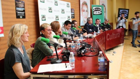 Taula de debat amb els representants municipals