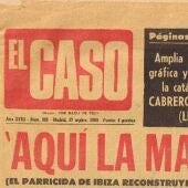 Un ejemplar del semanario 'El Caso'