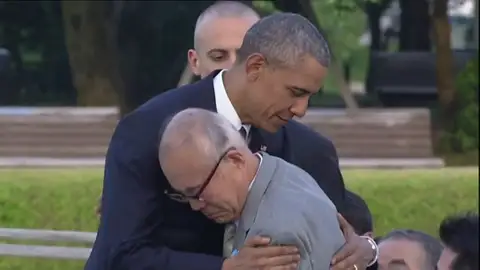 Frame 9.953313 de: Obama: "La bomba atómica de Hiroshima cambió el mundo" Frame 9.953313 de: Obama: "La bomba atómica de Hiroshima cambió el mundo"