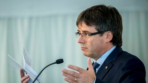 Carles Puigdemont, en Madrid