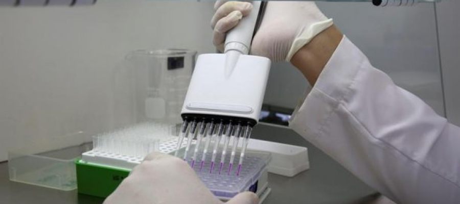 Imagen de pruebas en un laboratorio Imagen de pruebas en un laboratorio