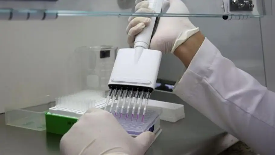 Imagen de pruebas en un laboratorio Imagen de pruebas en un laboratorio