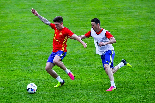 Bellerín: "Estaré en la concentración hasta que Del Bosque me diga" Bellerín: "Estaré en la concentración hasta que Del Bosque me diga"