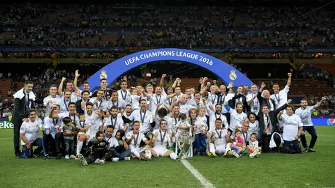 El Real Madrid celebra la Champions El Real Madrid celebra la Champions