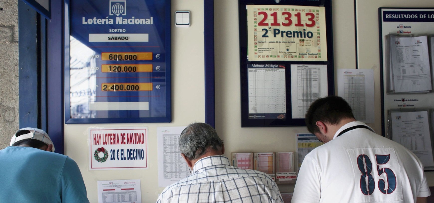 Un acertante de Santa Amalia gana más de un millón de euros en el sorteo de la Bonoloto de este martes Un acertante de Santa Amalia gana más de un millón de euros en el sorteo de la Bonoloto de este martes