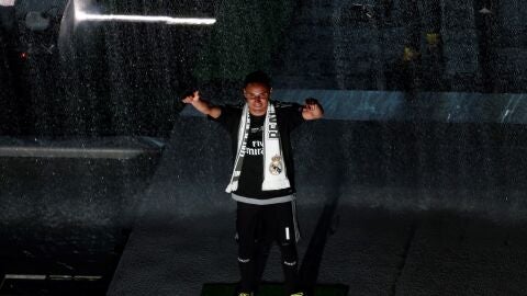 Keylor Navas durante la celebraci&oacute;n de la Und&eacute;cima