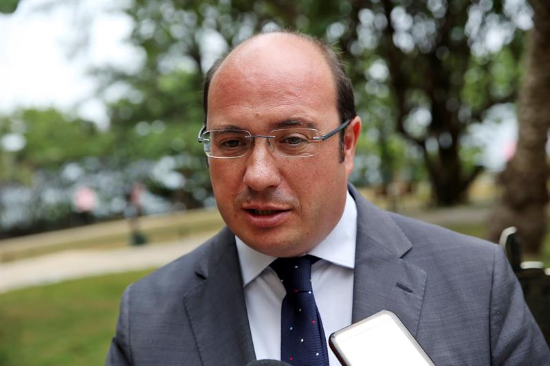 El presidente de Murcia niega haber encargado trabajos a empresas relacionadas con la Púnica El presidente de Murcia niega haber encargado trabajos a empresas relacionadas con la Púnica