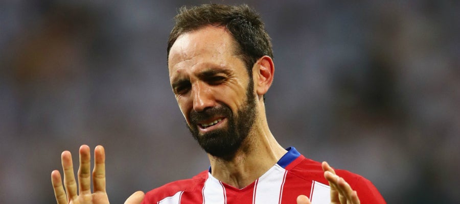 Las lágrimas de Juanfran, en la final Las lágrimas de Juanfran, en la final