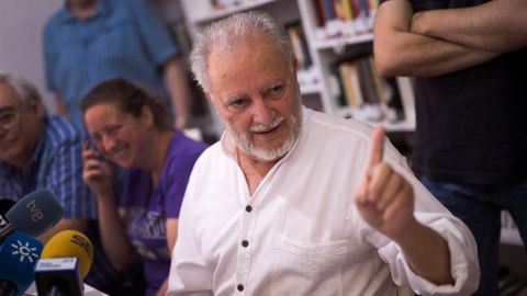 El excoordinador federal de IU Julio Anguita