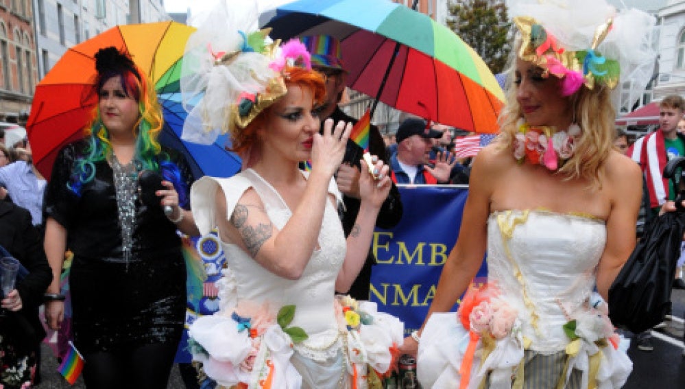 Desfile del Orgullo Gay en Dinamarca